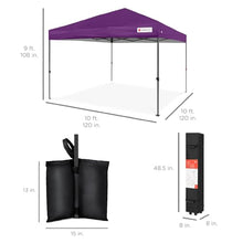 Pop Up Canopy Tent with Side Wall