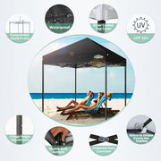 10x10 / 10x20 Pop Up Canopy Tent with Sidewalls