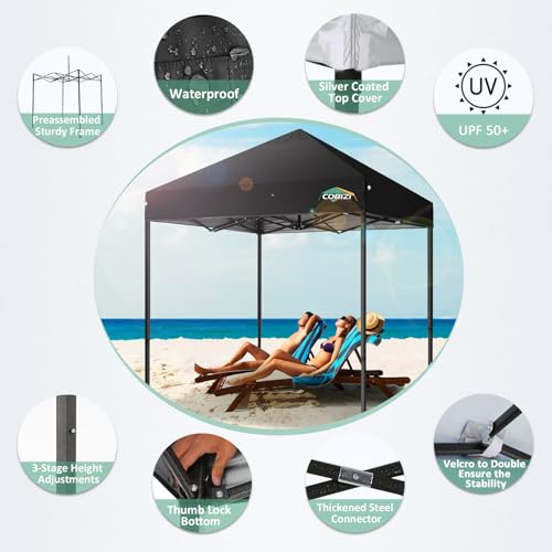 10x10 / 10x20 Pop Up Canopy Tent with Sidewalls