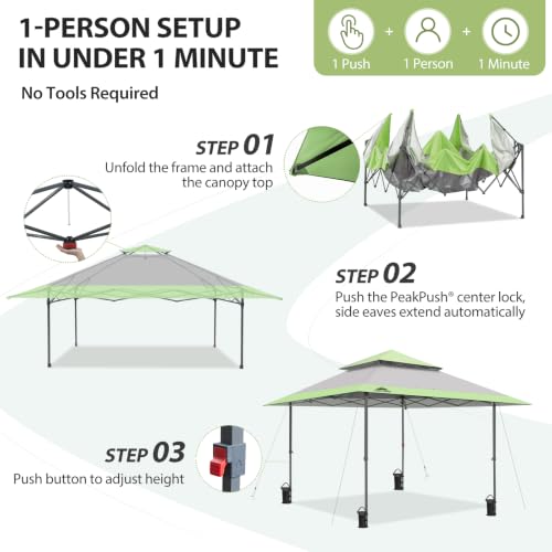 EAGLE PEAK 13x13 Pop Up Canopies