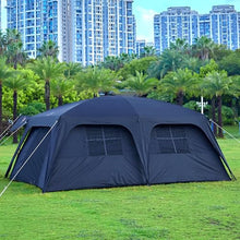 12-14 Person Family Cabin Tent 2-Room Waterproof