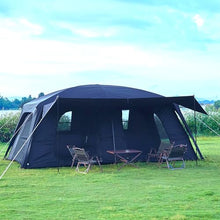 12-14 Person Family Cabin Tent 2-Room Waterproof