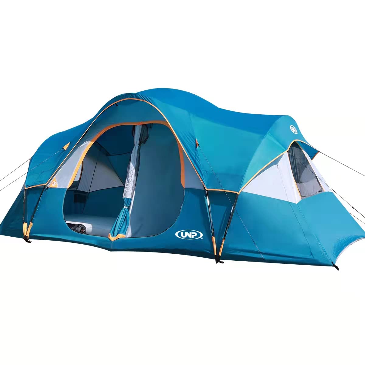 10-Person Family Camping Tent 2-Room Waterproof
