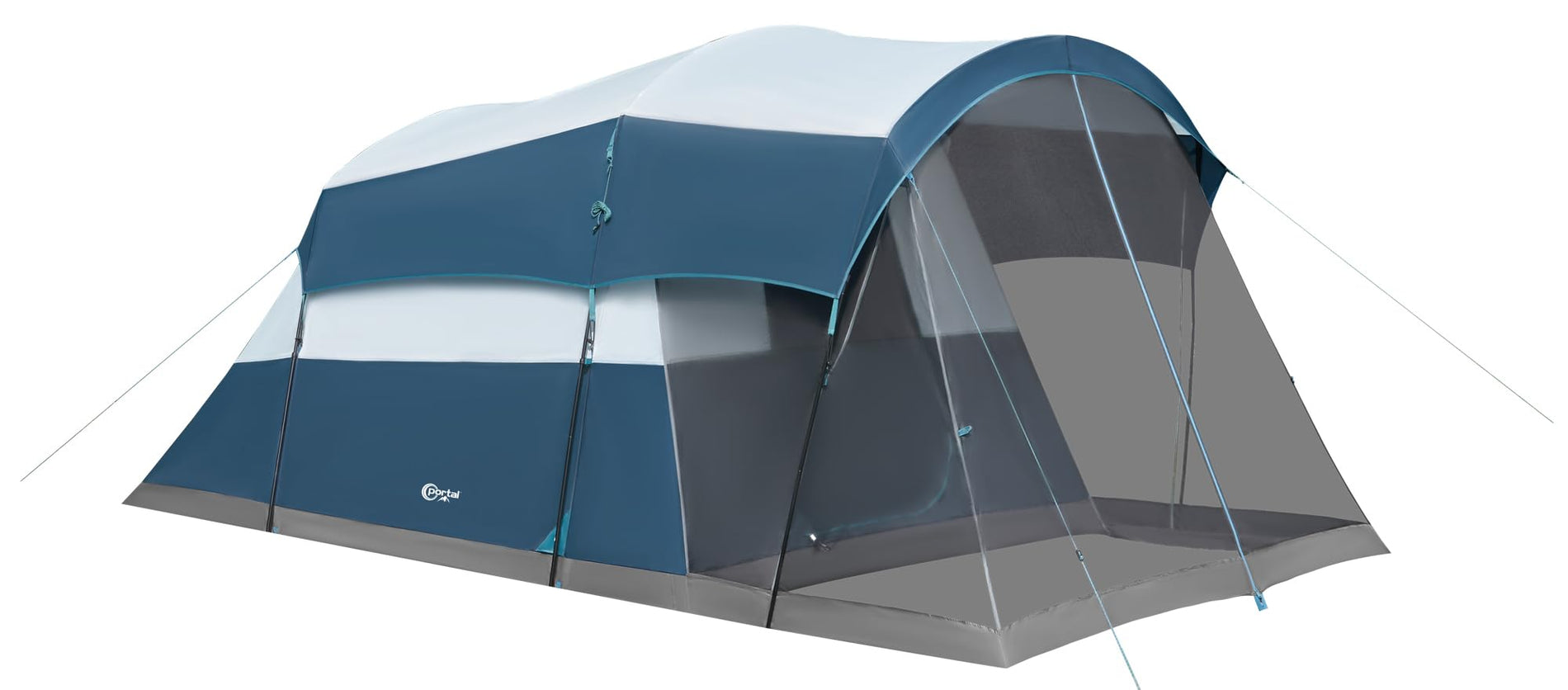 6-10 Person Family Camping Tent with Screen Room