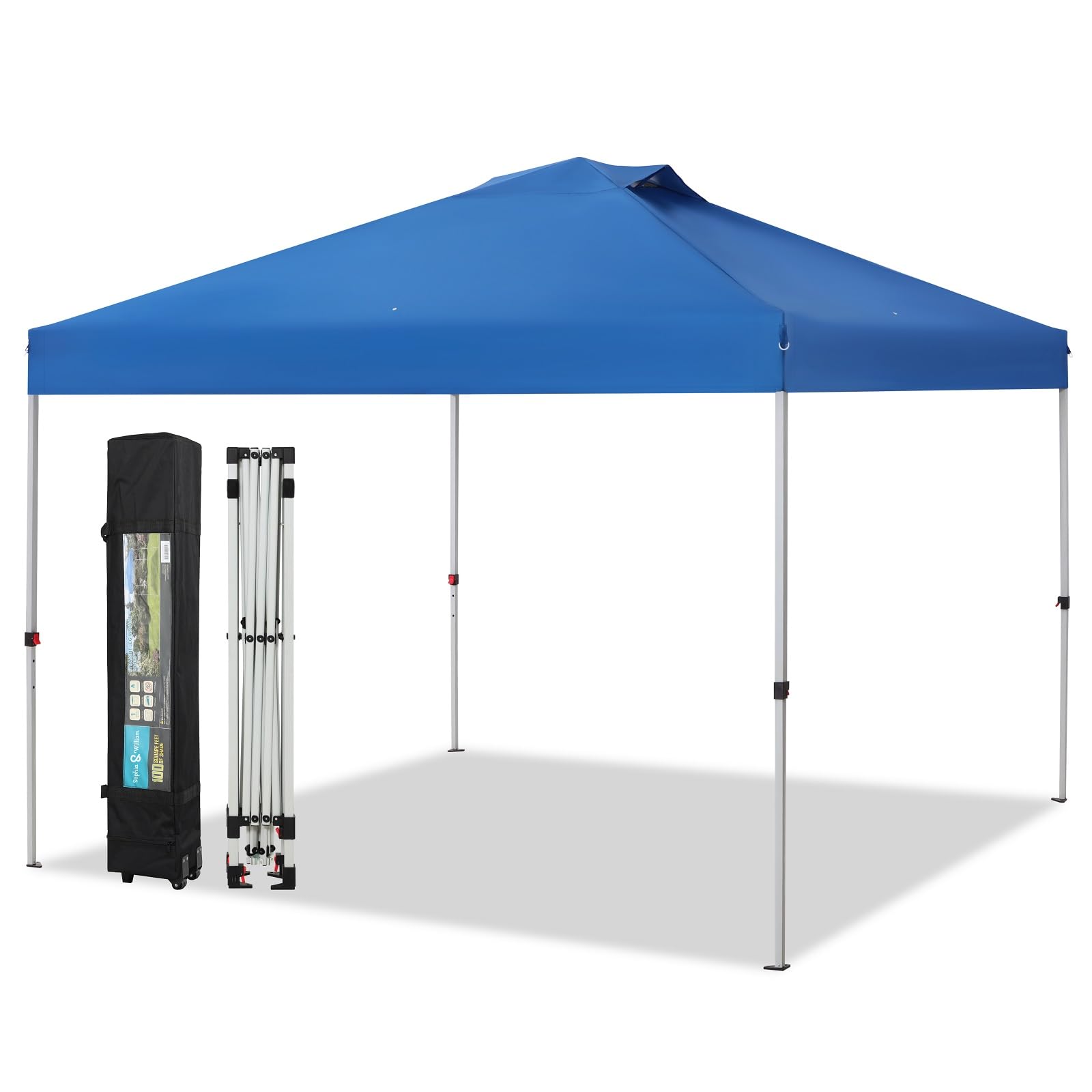 10x10 One-Push Pop Up Canopy Tent