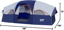8-Person Family Camping Tent