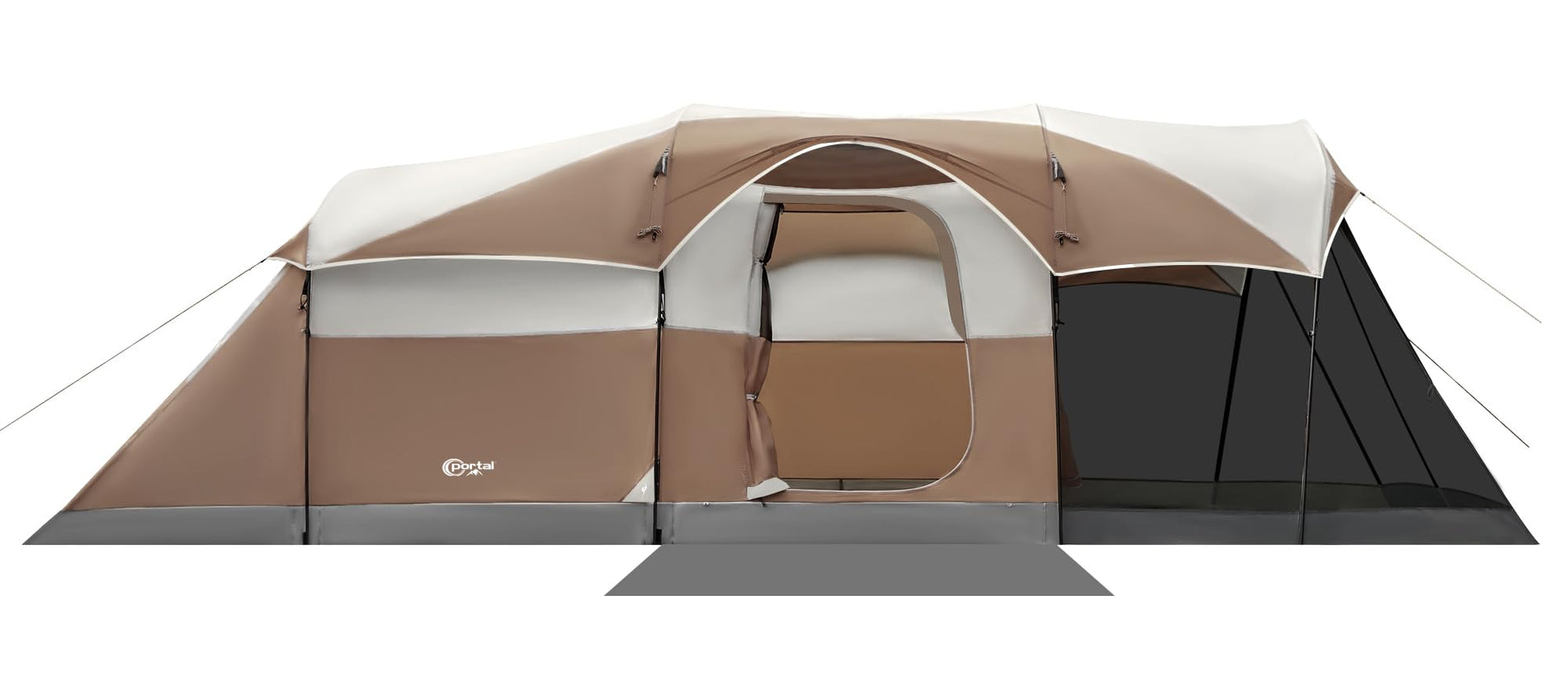 6-10 Person Family Camping Tent with Screen Room