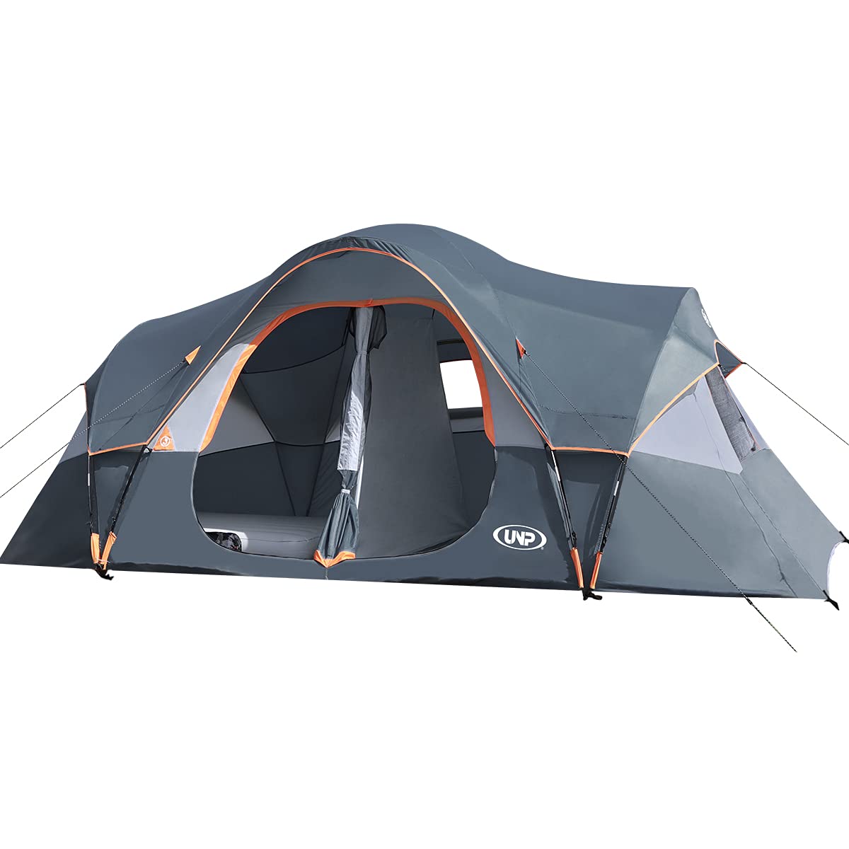 10-Person Family Camping Tent 2-Room Waterproof