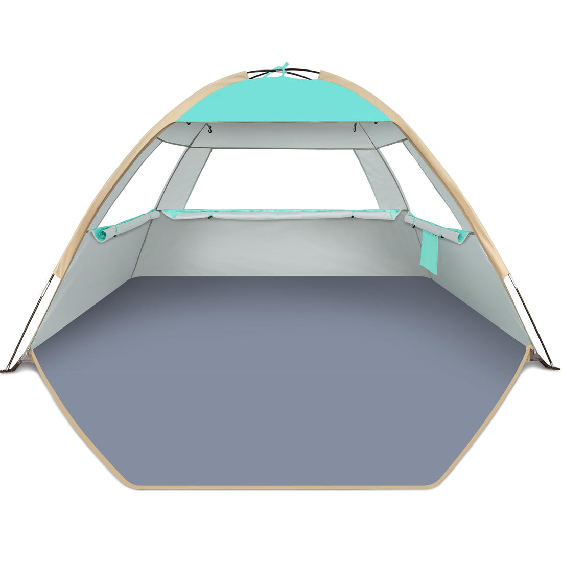 3-10 Person Beach Sun Shelter Tent