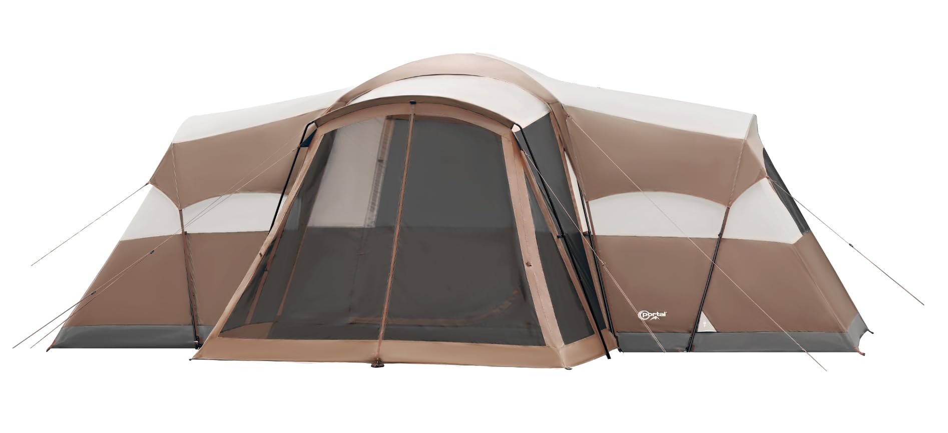 6-10 Person Family Camping Tent with Screen Room