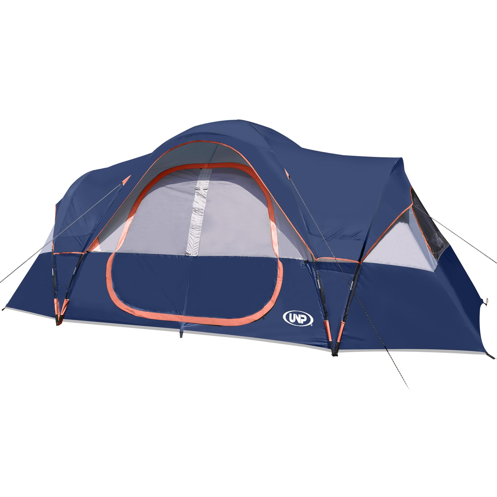 10-Person Family Camping Tent 2-Room Waterproof