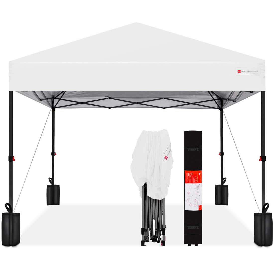 1-Person Pop Up Canopy Tent One-Push Setup