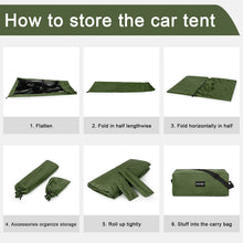 SUV Tailgate Awning Tent with Mosquito Net