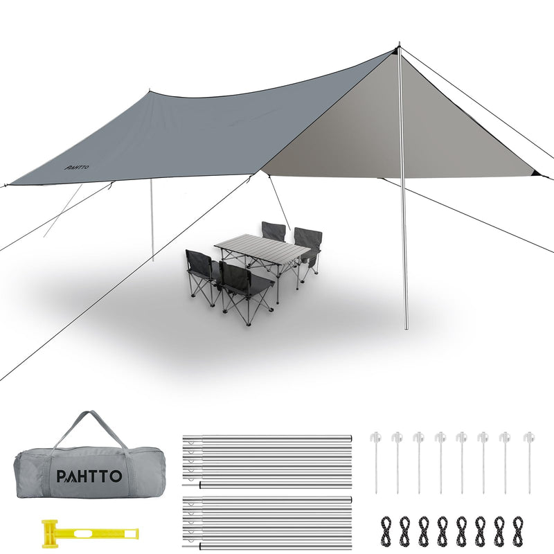 16x12 Waterproof Camping Tarp Canopy