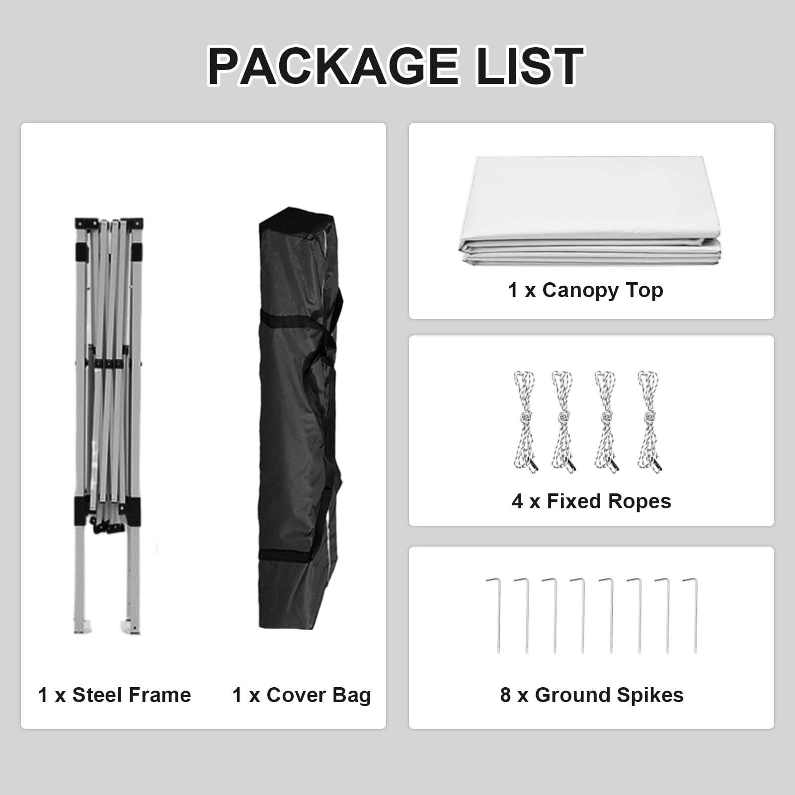 10x10 Slant Leg Canopy Tent
