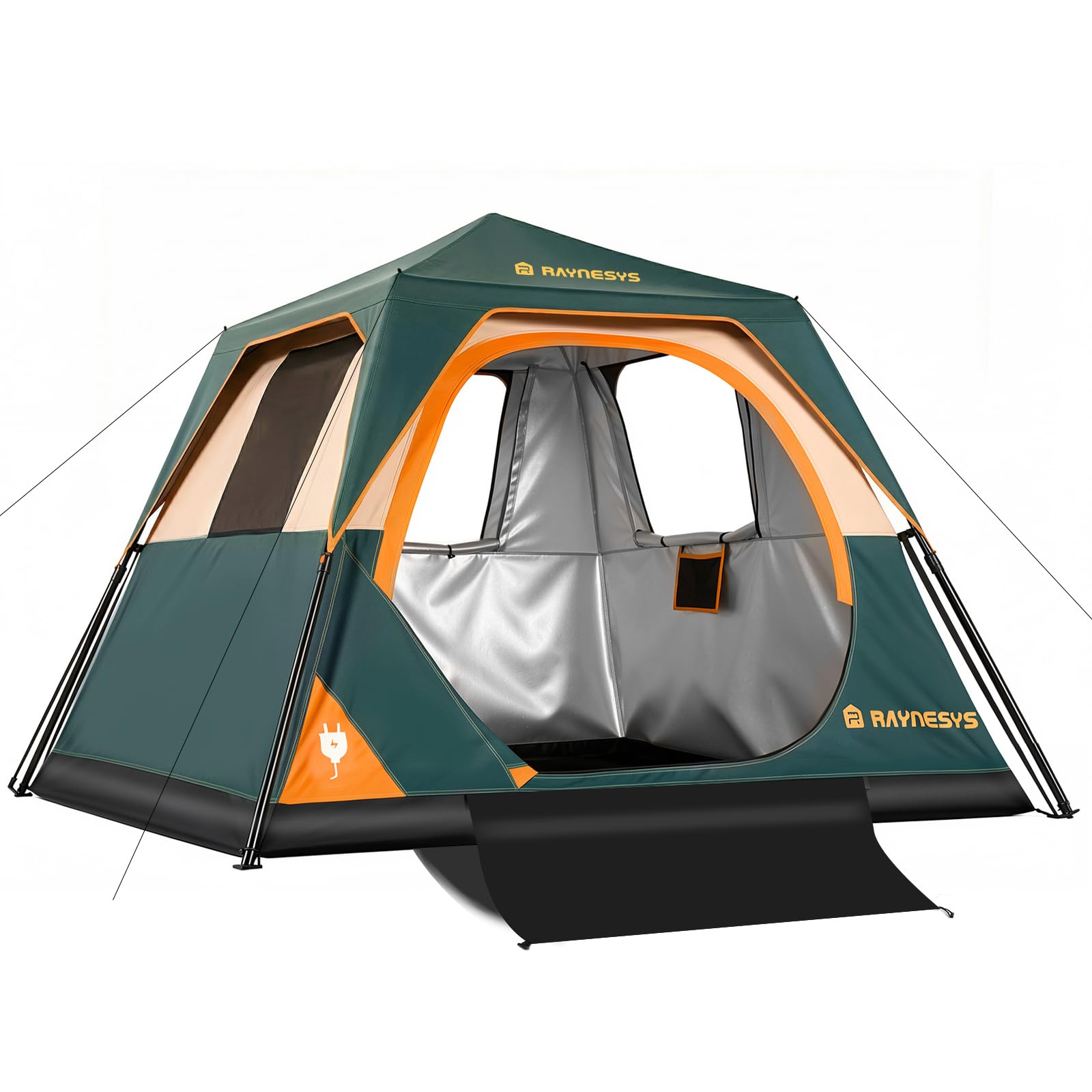 4-6 Person Instant Cabin Camping Tent Waterproof