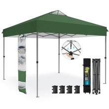 10x10 One-Push Pop Up Canopy Tent