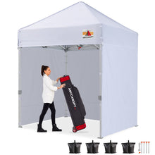 10x10 Commercial Pop Up Canopy Tent with Sidewalls