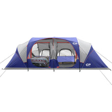 12-Person 3-Room Family Camping Tent Waterproof