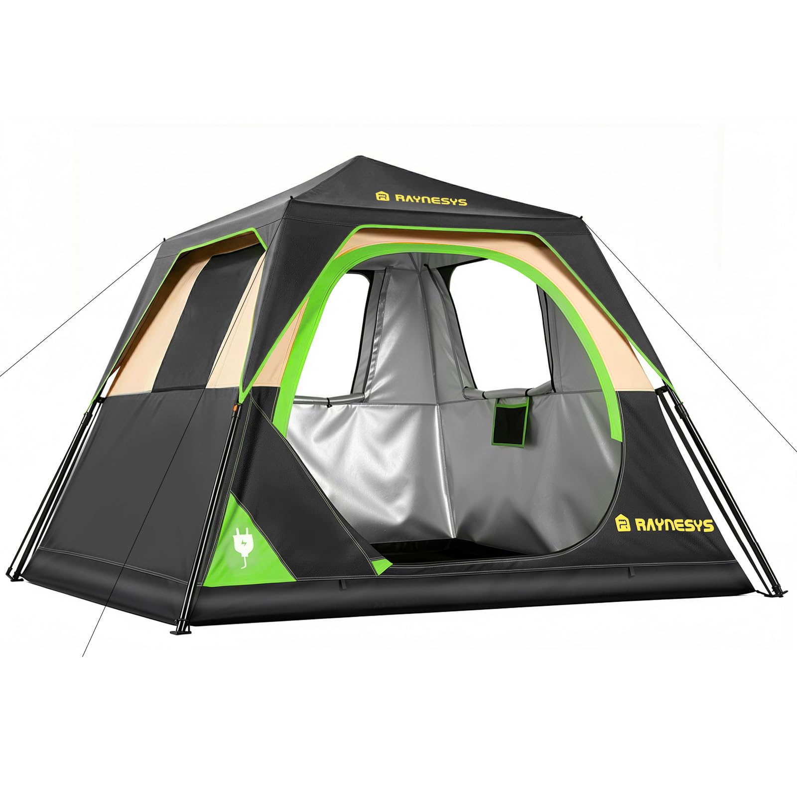 4-6 Person Instant Cabin Camping Tent Waterproof