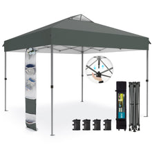 10x10 One-Push Pop Up Canopy Tent