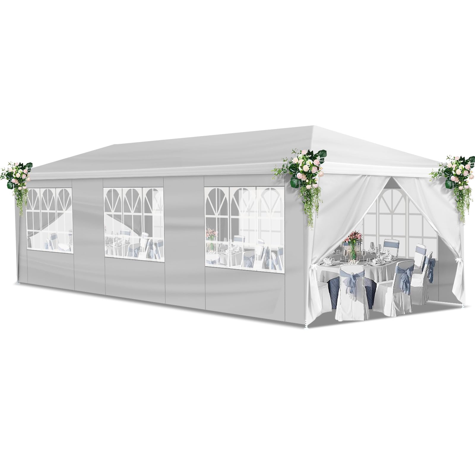 10x30 Event Canopy Tent with Sidewalls