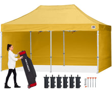 10x10 Commercial Pop Up Canopy Tent with Sidewalls