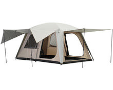 4-6 Person Family Cabin Tent 2-Room Waterproof