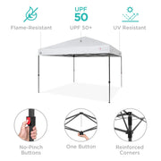 1-Person Pop Up Canopy Tent One-Push Setup