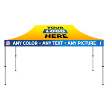 10x10 Custom Logo Canopy Tent