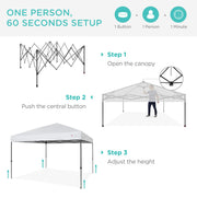 1-Person Pop Up Canopy Tent One-Push Setup