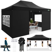 10x10 / 10x20 Pop Up Canopy Tent with Sidewalls