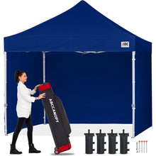 10x10 Commercial Pop Up Canopy Tent with Sidewalls
