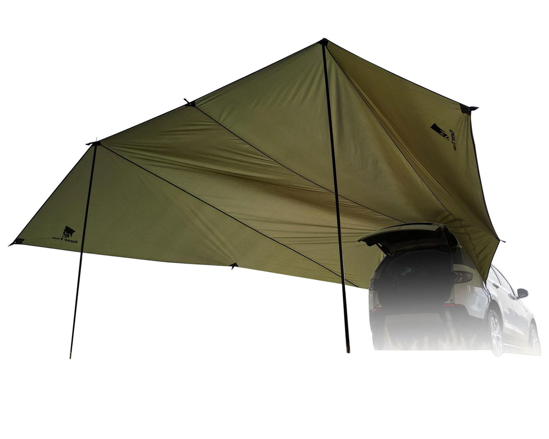 Waterproof SUV Tailgate Awning Tarp