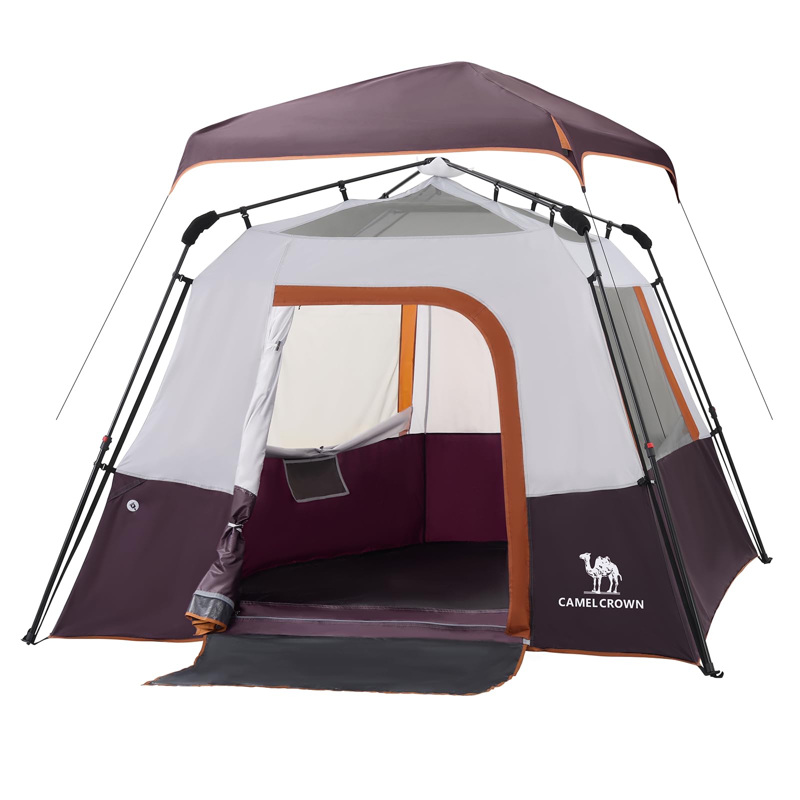 4-6 Person Instant Cabin Camping Tent Windproof