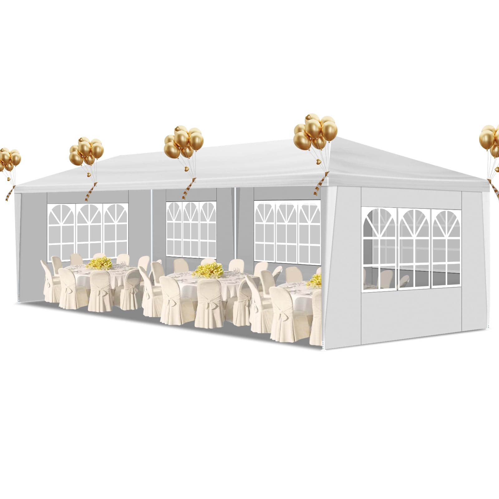10x30 Event Canopy Tent with Sidewalls