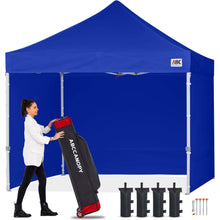 10x10 Commercial Pop Up Canopy Tent with Sidewalls