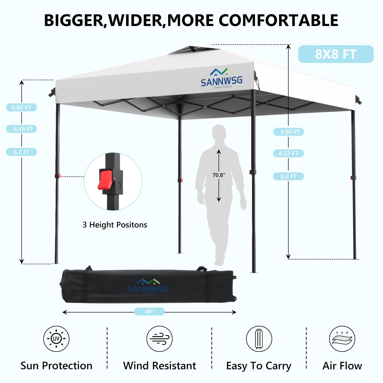 Heavy Duty Pop Up Canopy Tent