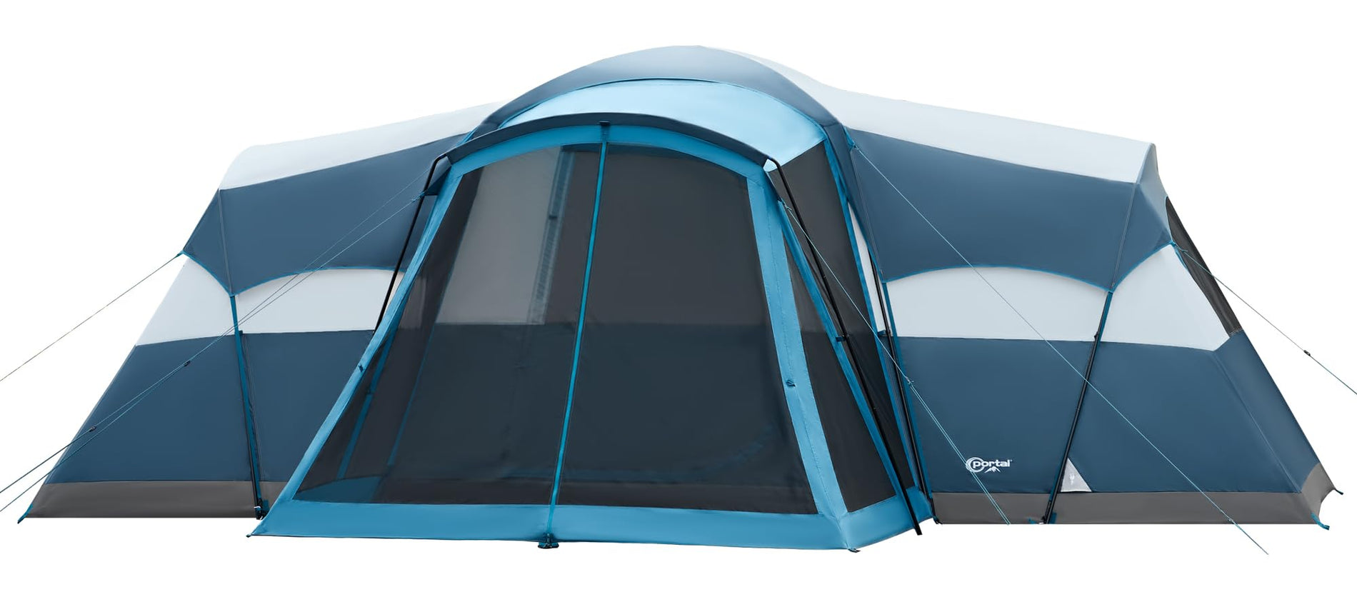6-10 Person Family Camping Tent with Screen Room