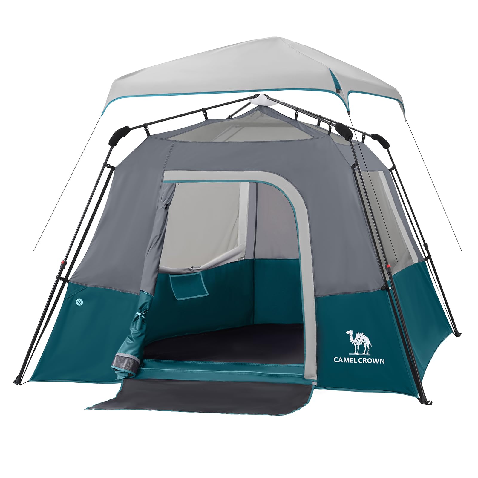 4-6 Person Instant Cabin Camping Tent Windproof