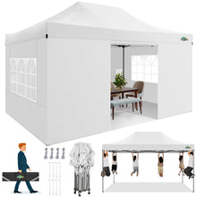 10x10 / 10x20 Pop Up Canopy Tent with Sidewalls