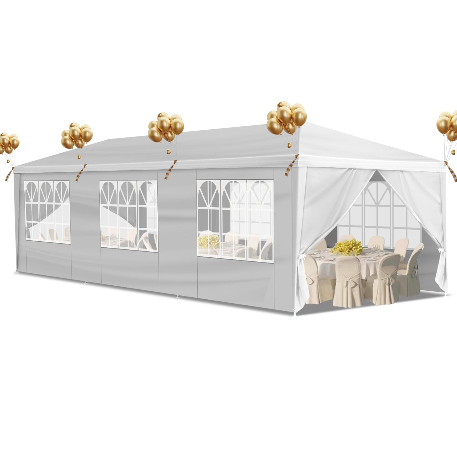 10x30 Event Canopy Tent with Sidewalls