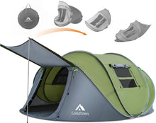 4-Person Pop Up Camping Tent Waterproof