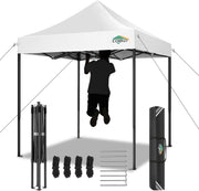 10x10 / 10x20 Pop Up Canopy Tent with Sidewalls