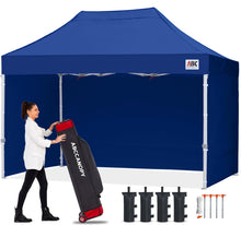 10x10 Commercial Pop Up Canopy Tent with Sidewalls