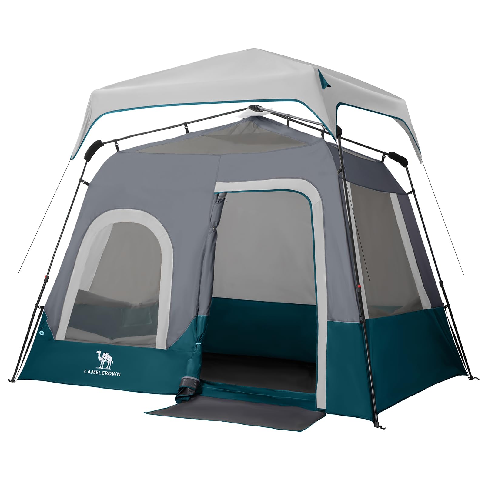 4-6 Person Instant Cabin Camping Tent Windproof