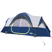 10-Person Family Camping Tent 2-Room Waterproof