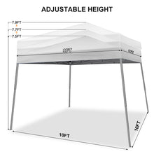 10x10 Slant Leg Canopy Tent