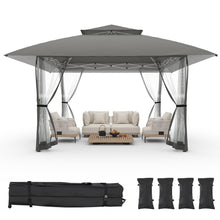 13x13 Pop Up Gazebo with Mesh Netting