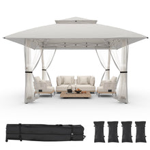 13x13 Pop Up Gazebo with Mesh Netting